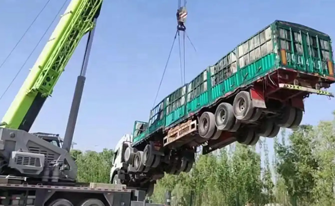 滦南道路脱困救援案例